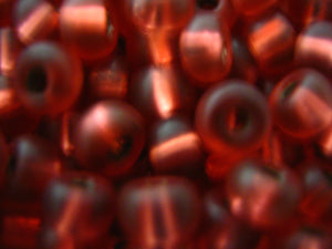 6/0 Round Czech Seed Beads, 20gms.