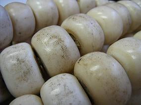 Ethnic Bone Beads  5per pkg.